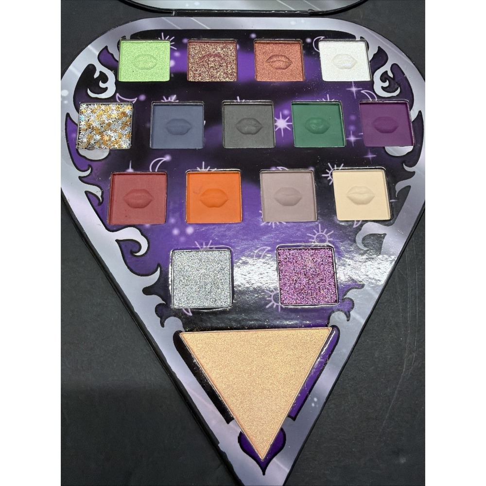 Spoiled Cosmetics Ouija Eyeshadow Palette – 12 Color Makeup Gothic Alternative - Picture 3 of 7